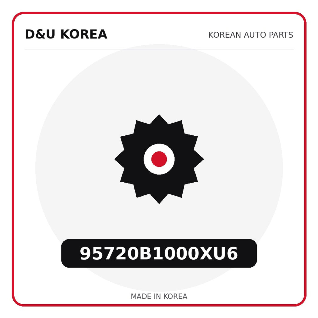 Genuine Mobis 95720B1000XU6  for Korean vehicles | D&U Korea