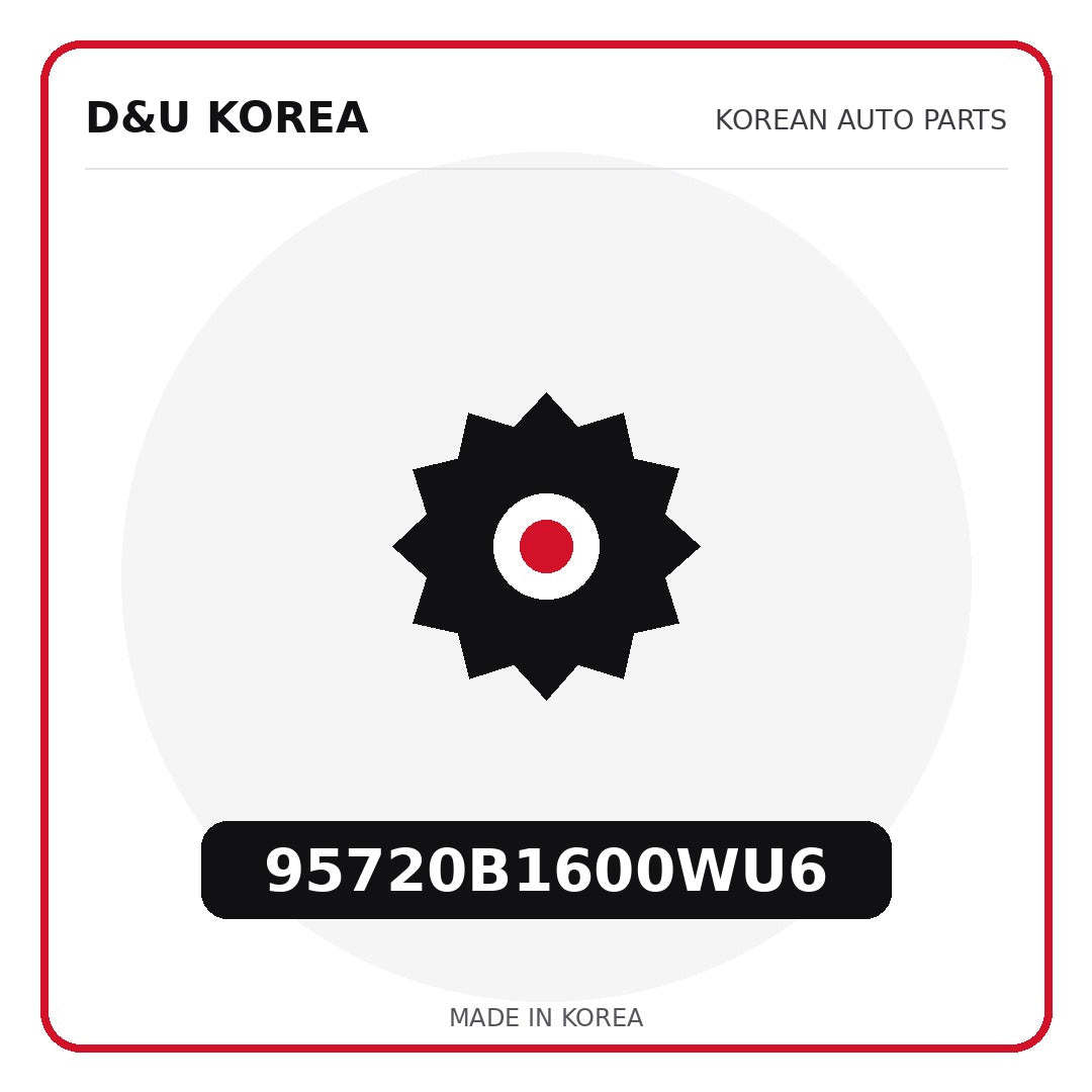Genuine Mobis 95720B1600WU6  for Korean vehicles | D&U Korea