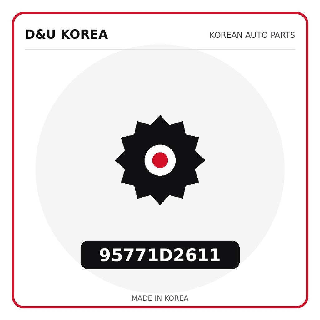 Genuine Mobis 95771D2611  for Korean vehicles | D&U Korea