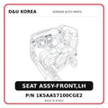 SEAT ASSY-FRONT,LH