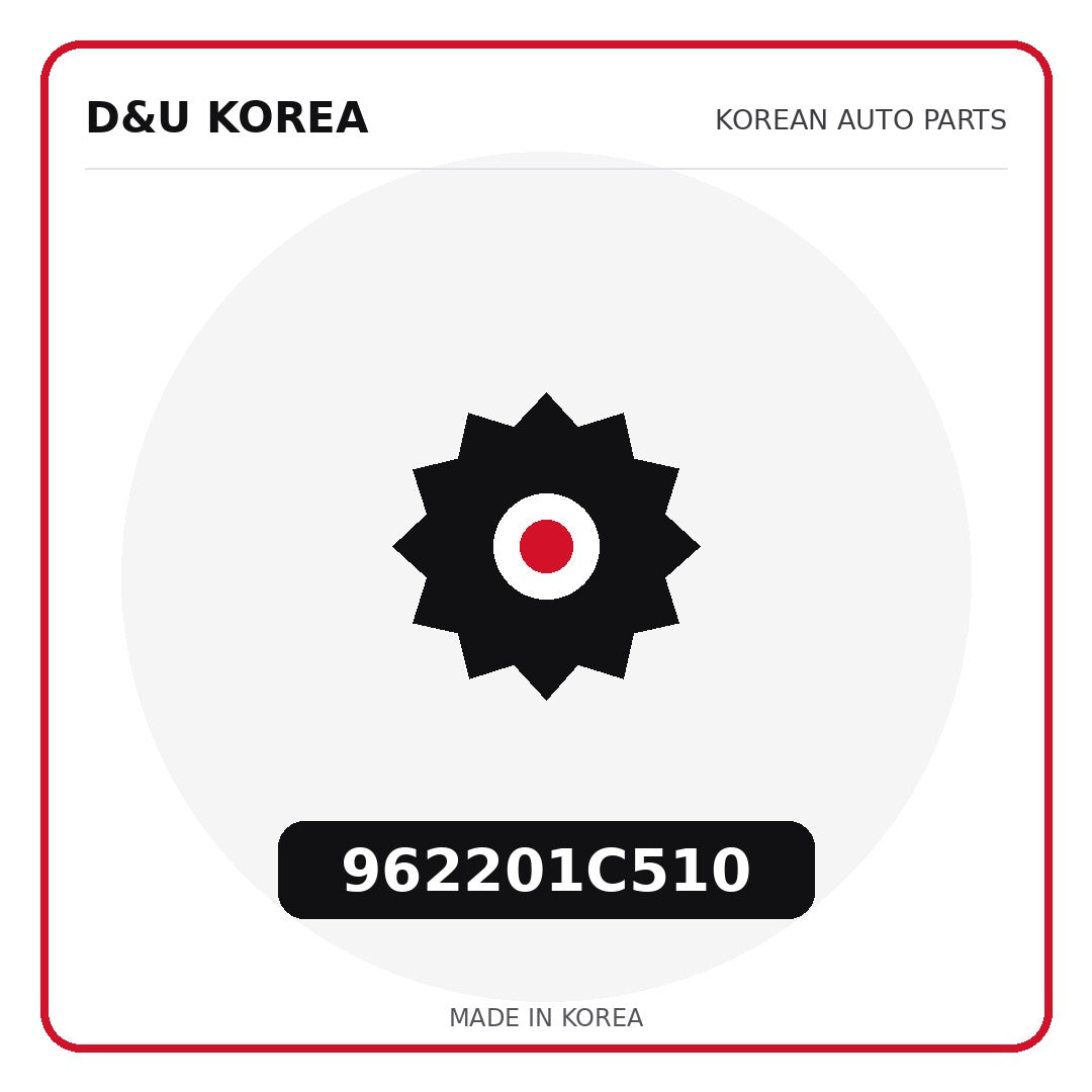 Genuine Mobis 962201C510  for Korean vehicles | D&U Korea