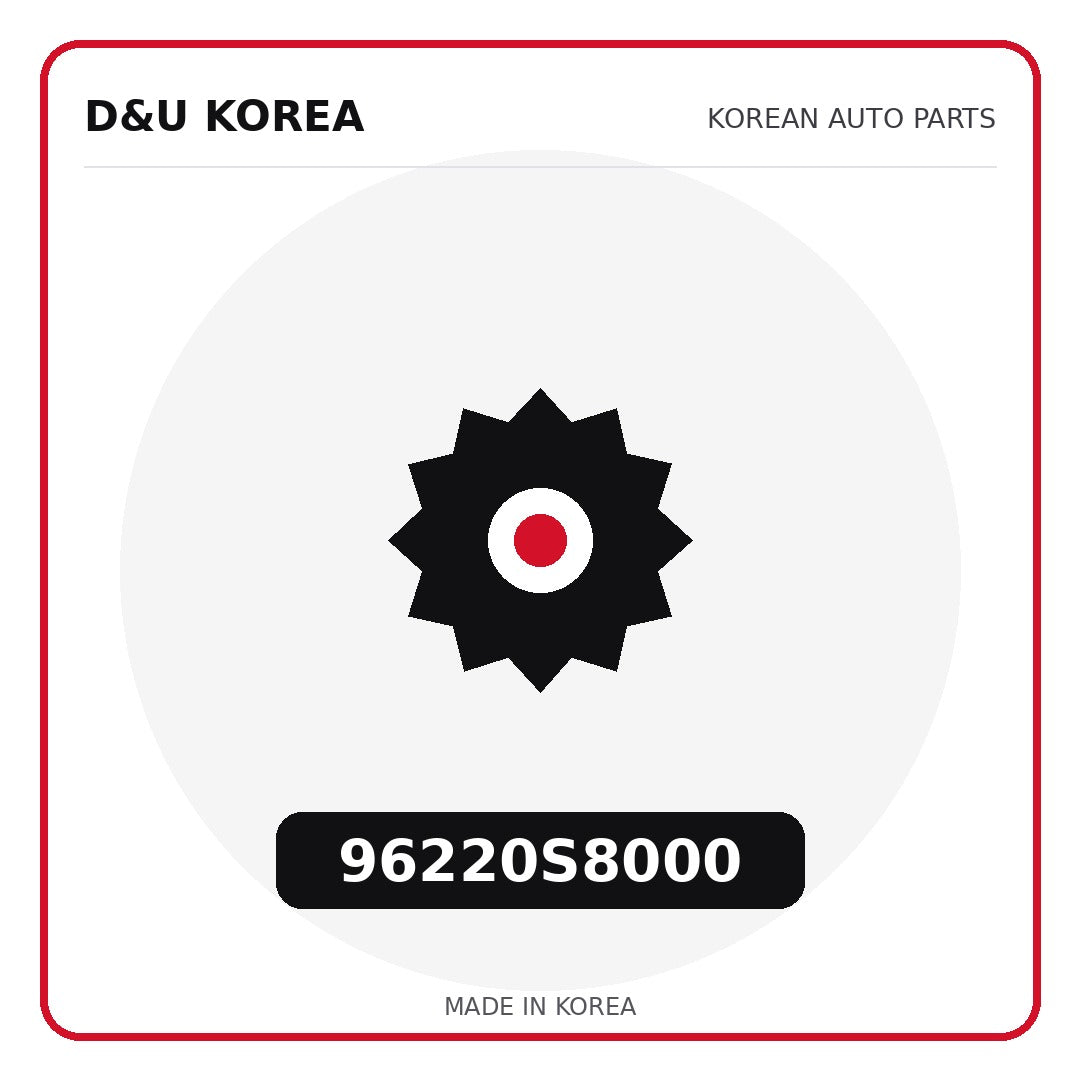 Genuine Mobis 96220S8000  for Korean vehicles | D&U Korea