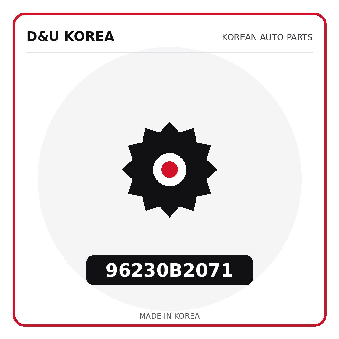 Genuine Mobis 96230B2071  for Korean vehicles | D&U Korea