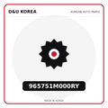 Genuine Mobis 965751M000RY  for Korean vehicles | D&U Korea