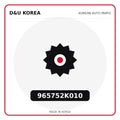 Genuine Mobis 965752K010  for Korean vehicles | D&U Korea