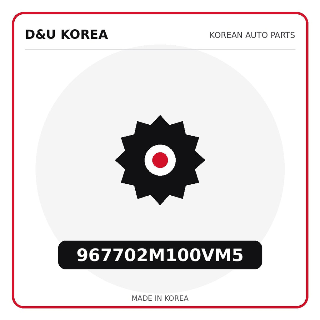 Genuine Mobis 967702M100VM5  for Korean vehicles | D&U Korea