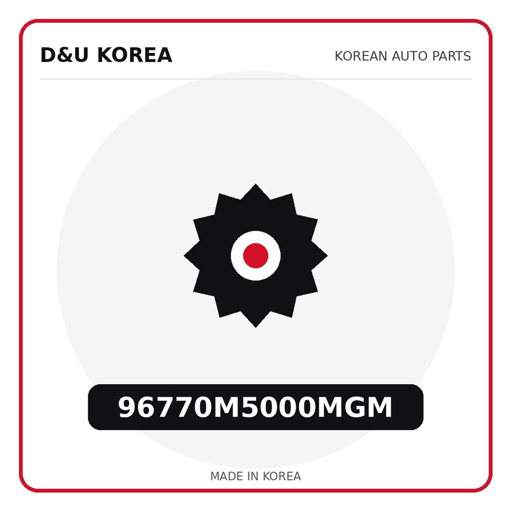 Genuine Mobis 96770M5000MGM  for Korean vehicles | D&U Korea