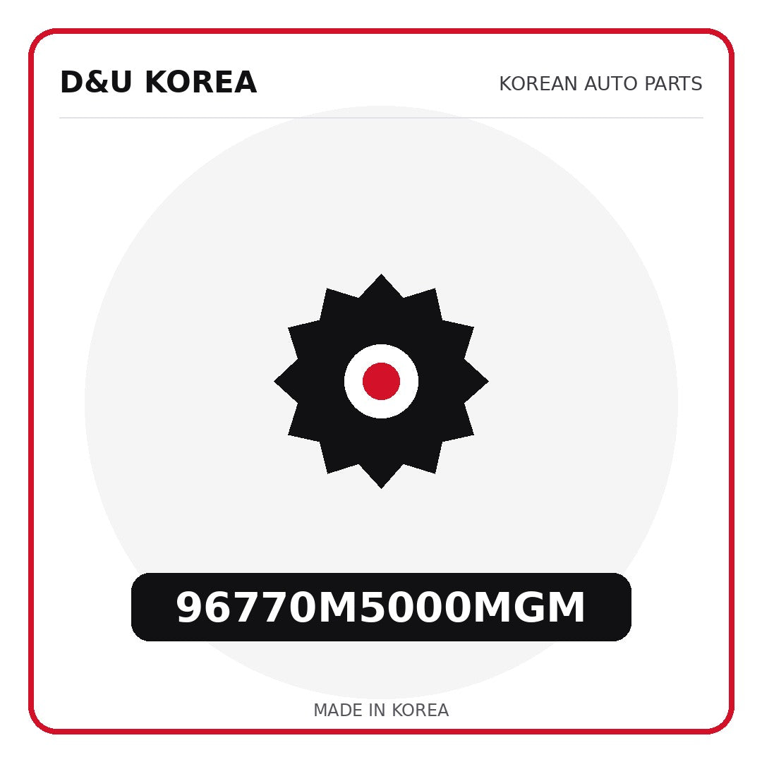 Genuine Mobis 96770M5000MGM  for Korean vehicles | D&U Korea