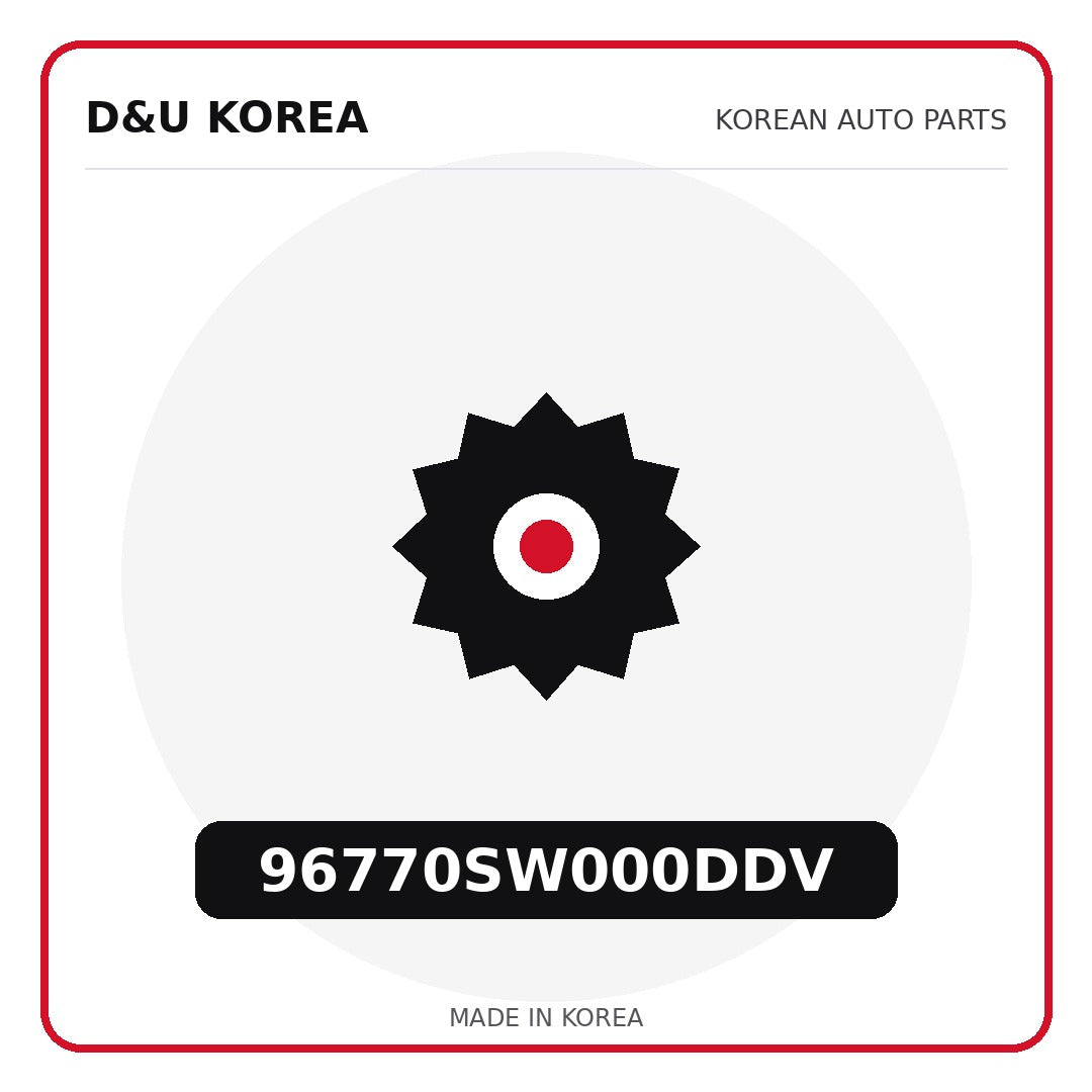 Genuine Mobis 96770SW000DDV  for Korean vehicles | D&U Korea