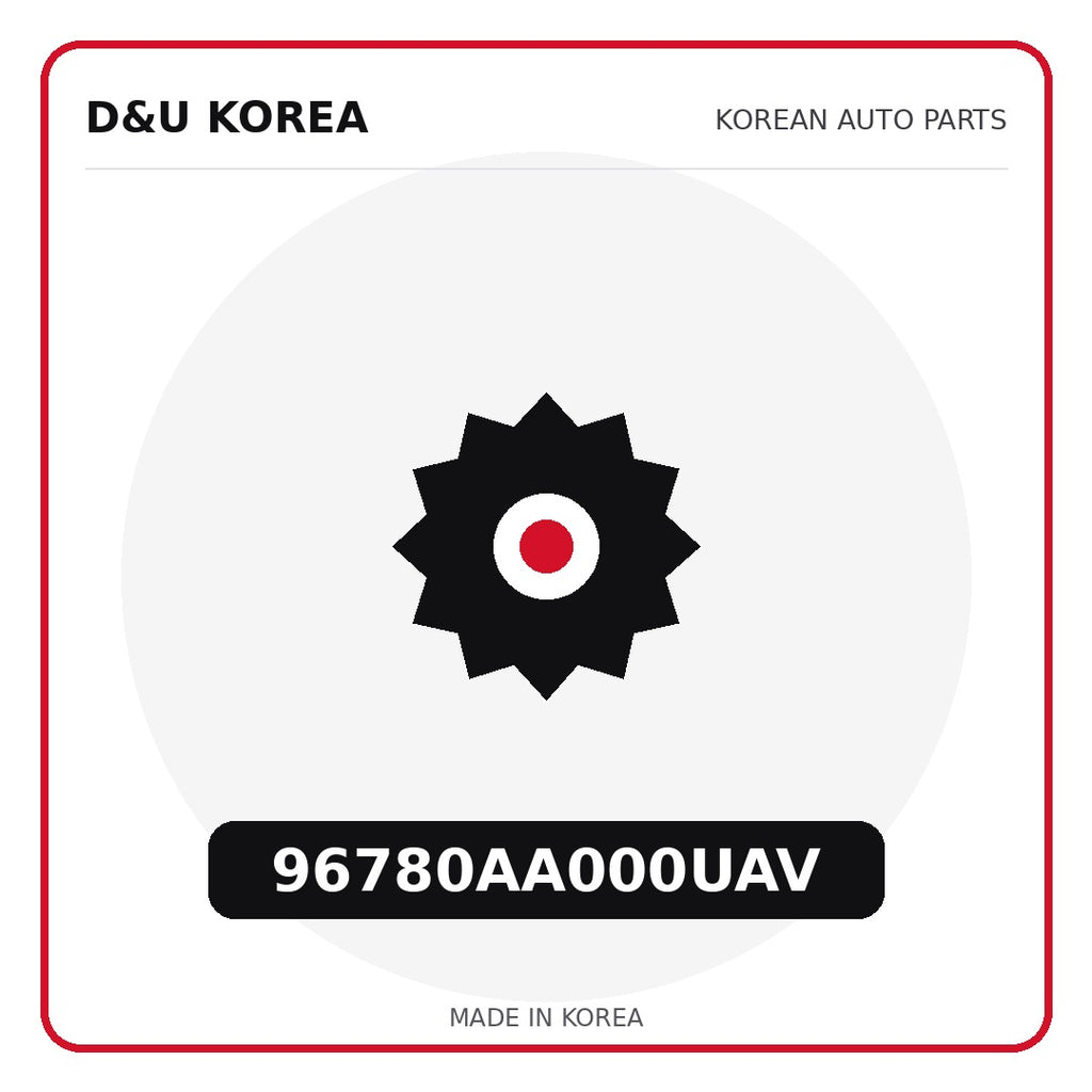 Genuine Mobis 96780AA000UAV  for Korean vehicles | D&U Korea
