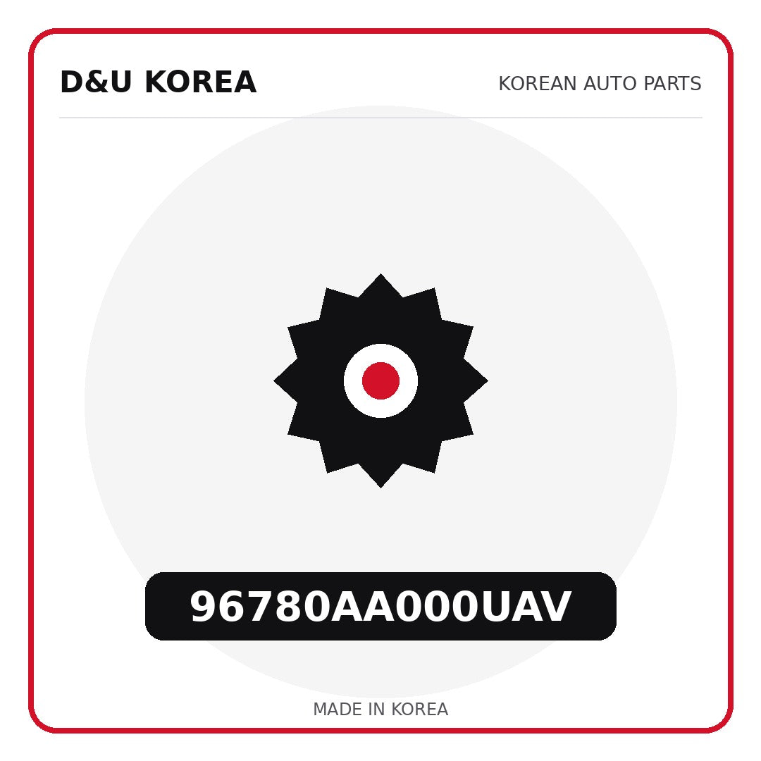 Genuine Mobis 96780AA000UAV  for Korean vehicles | D&U Korea