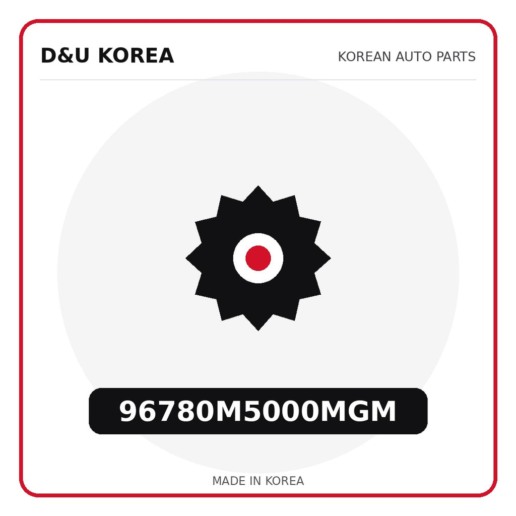 Genuine Mobis 96780M5000MGM  for Korean vehicles | D&U Korea