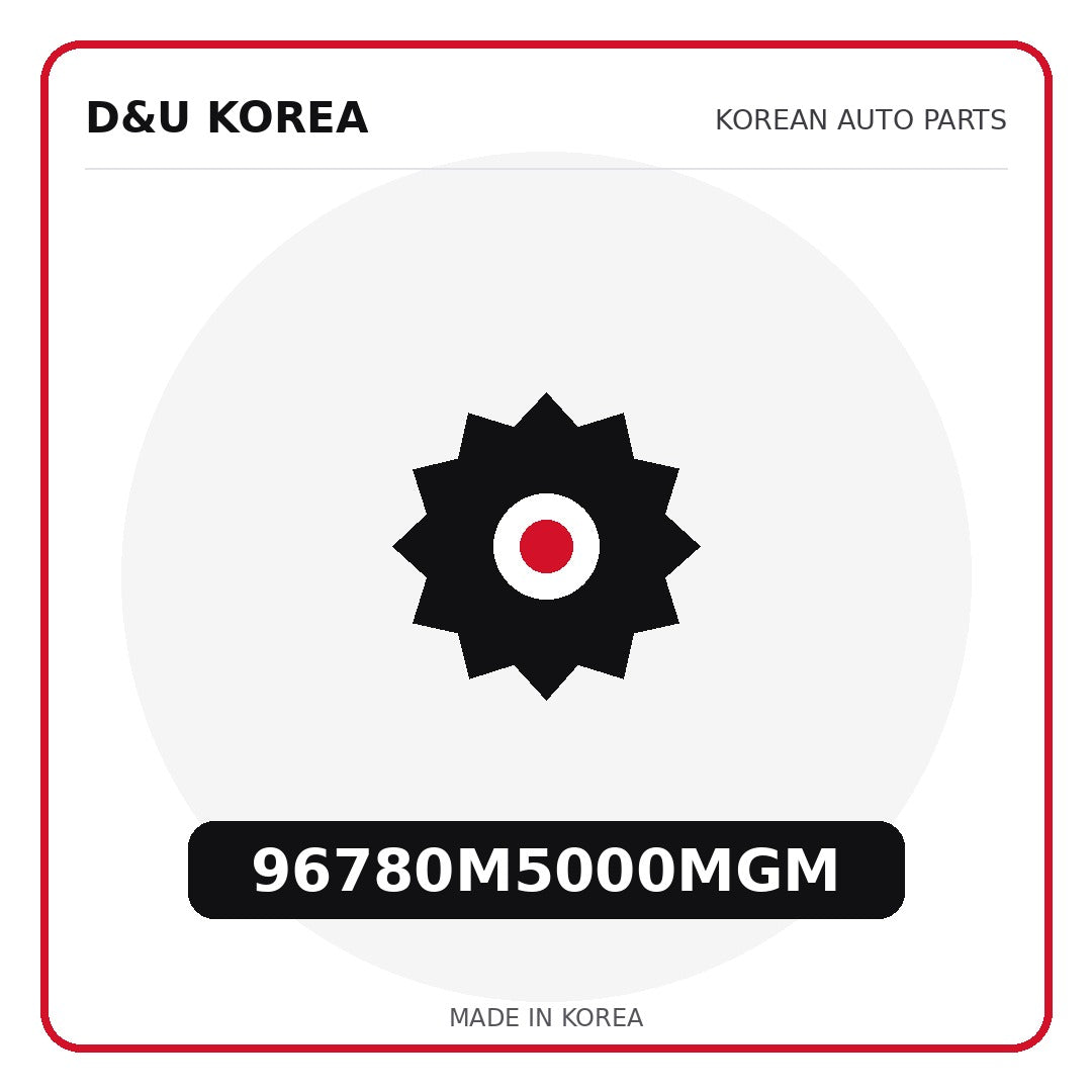 Genuine Mobis 96780M5000MGM  for Korean vehicles | D&U Korea