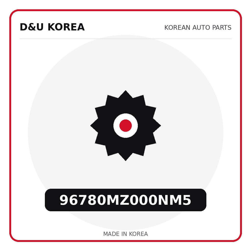 Genuine Mobis 96780MZ000NM5  for Korean vehicles | D&U Korea