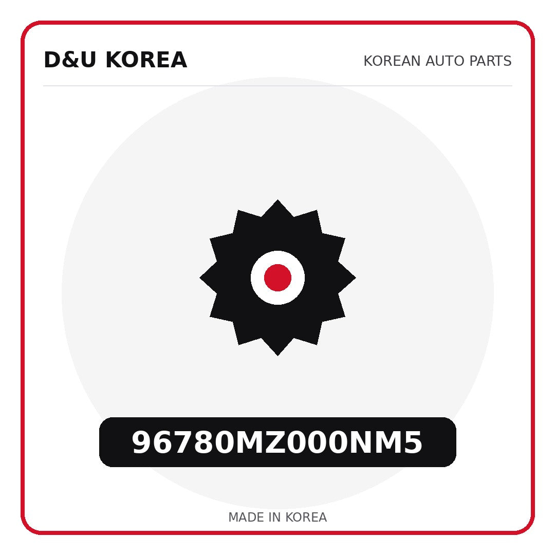 Genuine Mobis 96780MZ000NM5  for Korean vehicles | D&U Korea