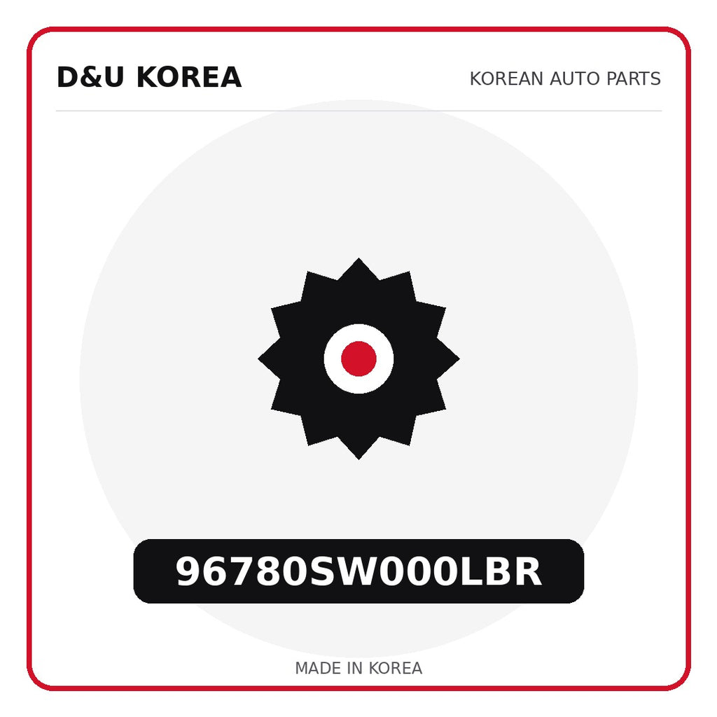 Genuine Mobis 96780SW000LBR  for Korean vehicles | D&U Korea