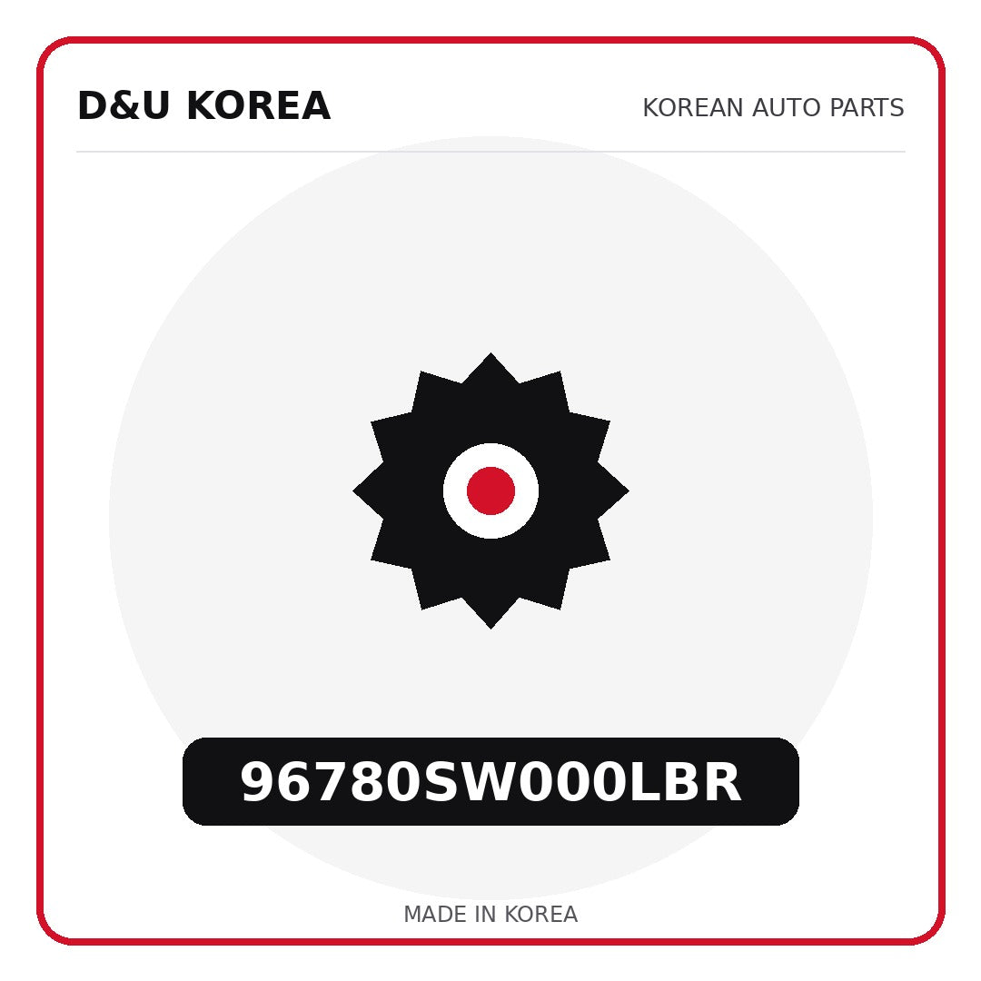 Genuine Mobis 96780SW000LBR  for Korean vehicles | D&U Korea