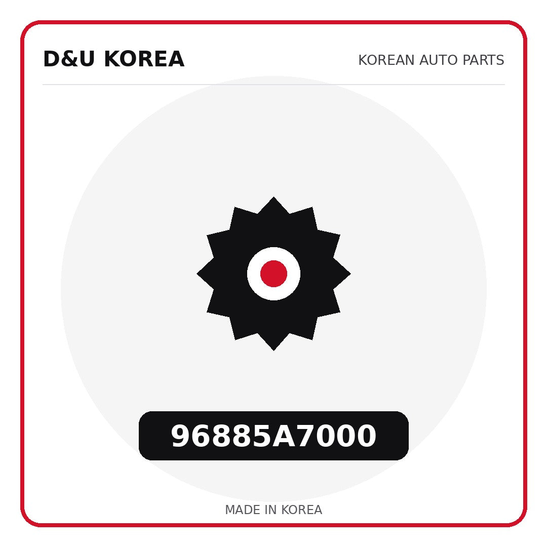 Genuine Mobis 96885A7000  for Korean vehicles | D&U Korea