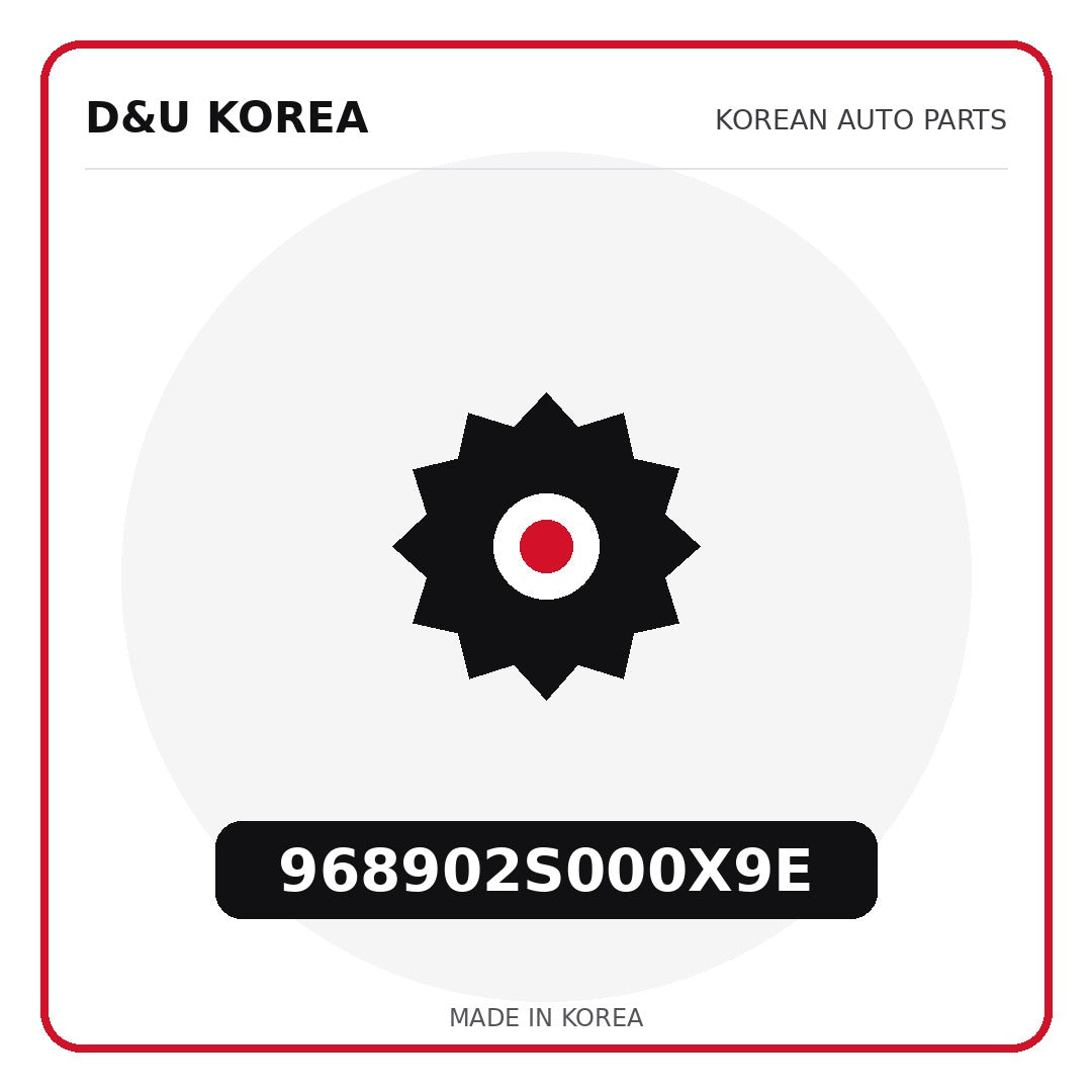 Genuine Mobis 968902S000X9E  for Korean vehicles | D&U Korea