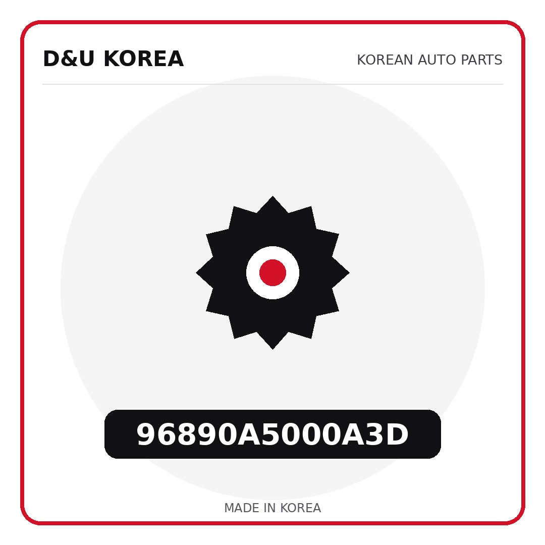 Genuine Mobis 96890A5000A3D  for Korean vehicles | D&U Korea