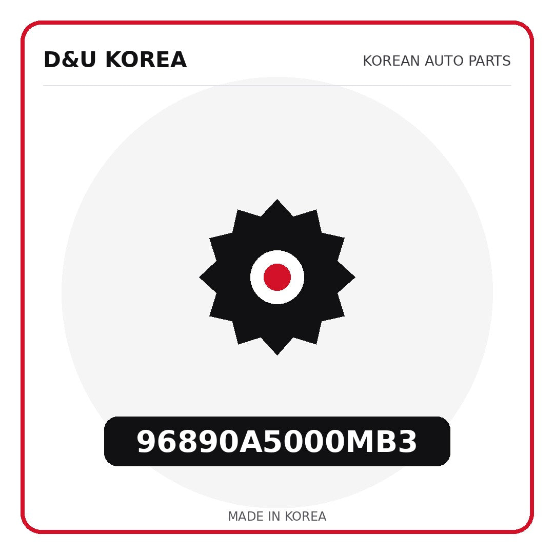 Genuine Mobis 96890A5000MB3  for Korean vehicles | D&U Korea