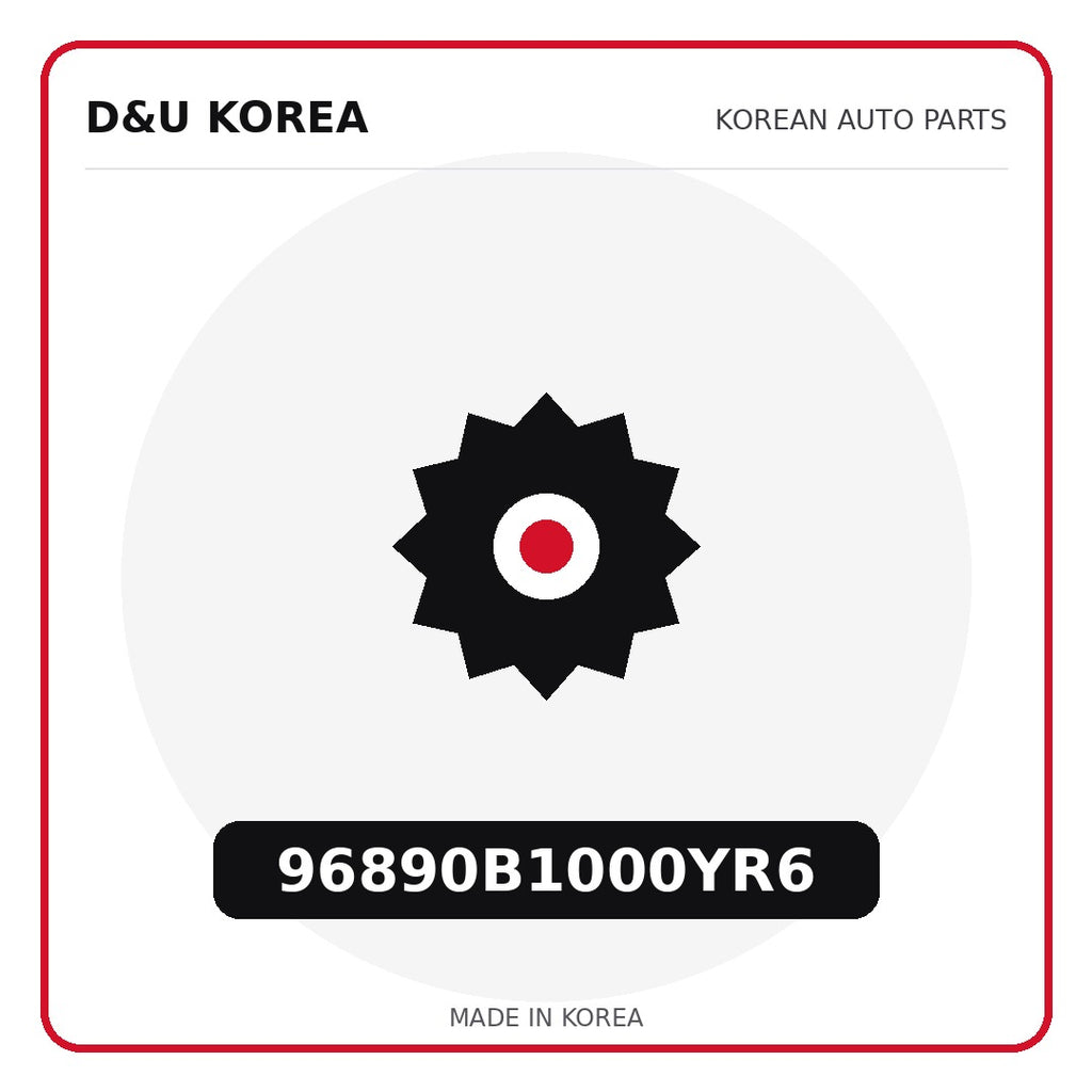 Genuine Mobis 96890B1000YR6  for Korean vehicles | D&U Korea