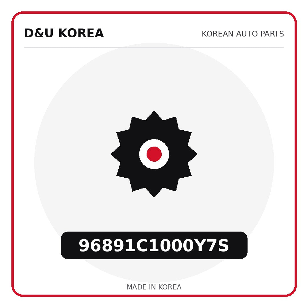 Genuine Mobis 96891C1000Y7S  for Korean vehicles | D&U Korea
