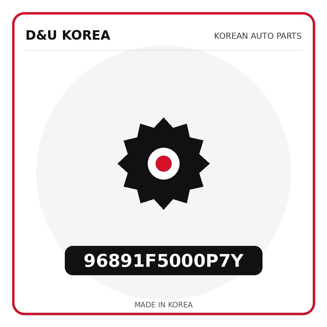 Genuine Mobis 96891F5000P7Y  for Korean vehicles | D&U Korea
