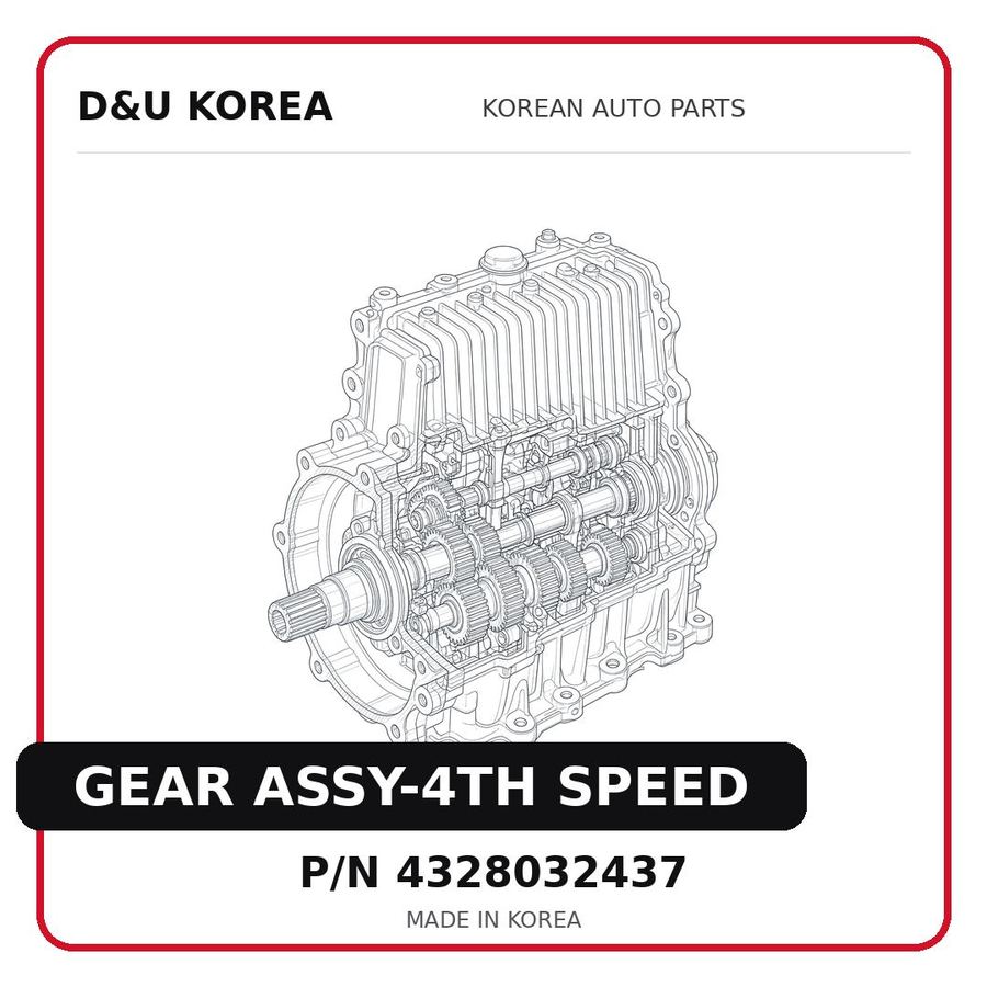 GEAR ASSY-4TH SPEED