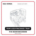 TRIM ASSY-PACKAGE TRAY