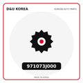 Genuine Mobis 971073J000  for Korean vehicles | D&U Korea