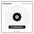 Genuine Mobis 972003A011  for Korean vehicles | D&U Korea