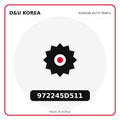 Genuine Mobis 972245D511  for Korean vehicles | D&U Korea