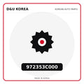 Genuine Mobis 972353C000  for Korean vehicles | D&U Korea