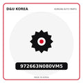Genuine Mobis 972663N080VM5  for Korean vehicles | D&U Korea
