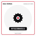 Genuine Mobis 973238A511  for Korean vehicles | D&U Korea