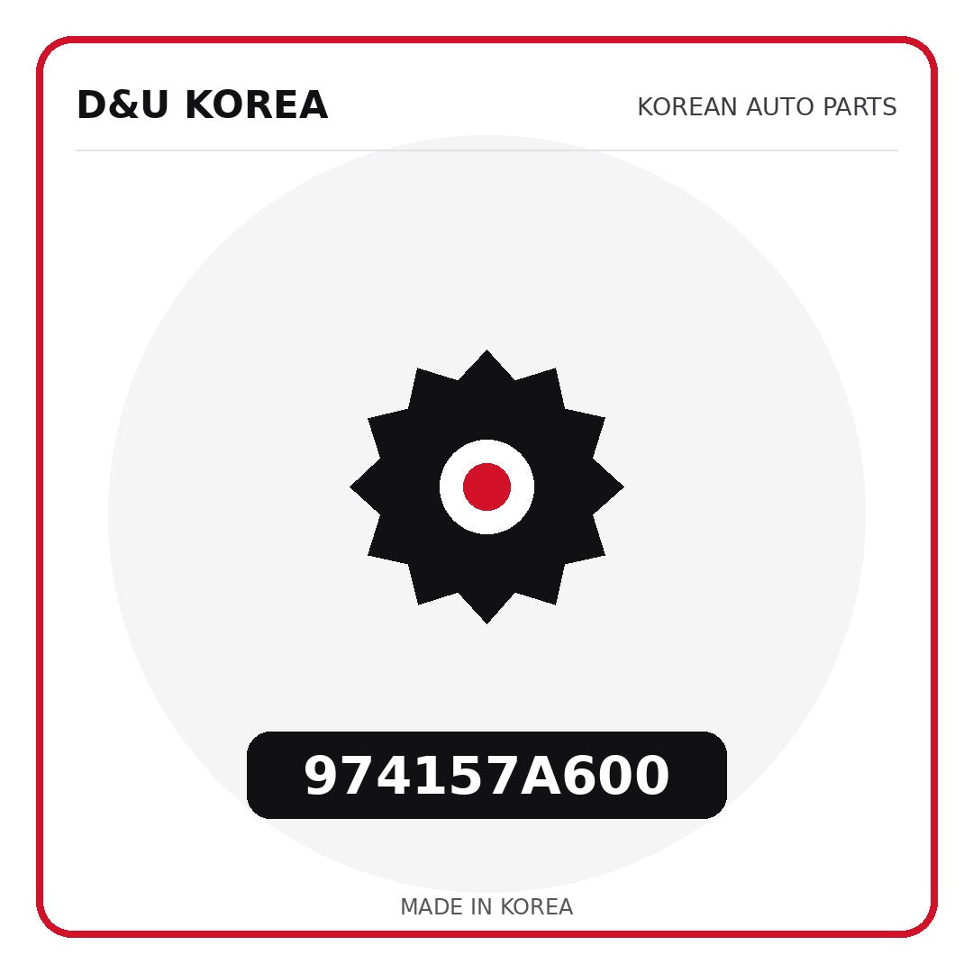 Genuine Mobis 974157A600  for Korean vehicles | D&U Korea
