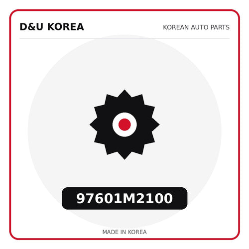 Genuine Mobis 97601M2100  for Korean vehicles | D&U Korea