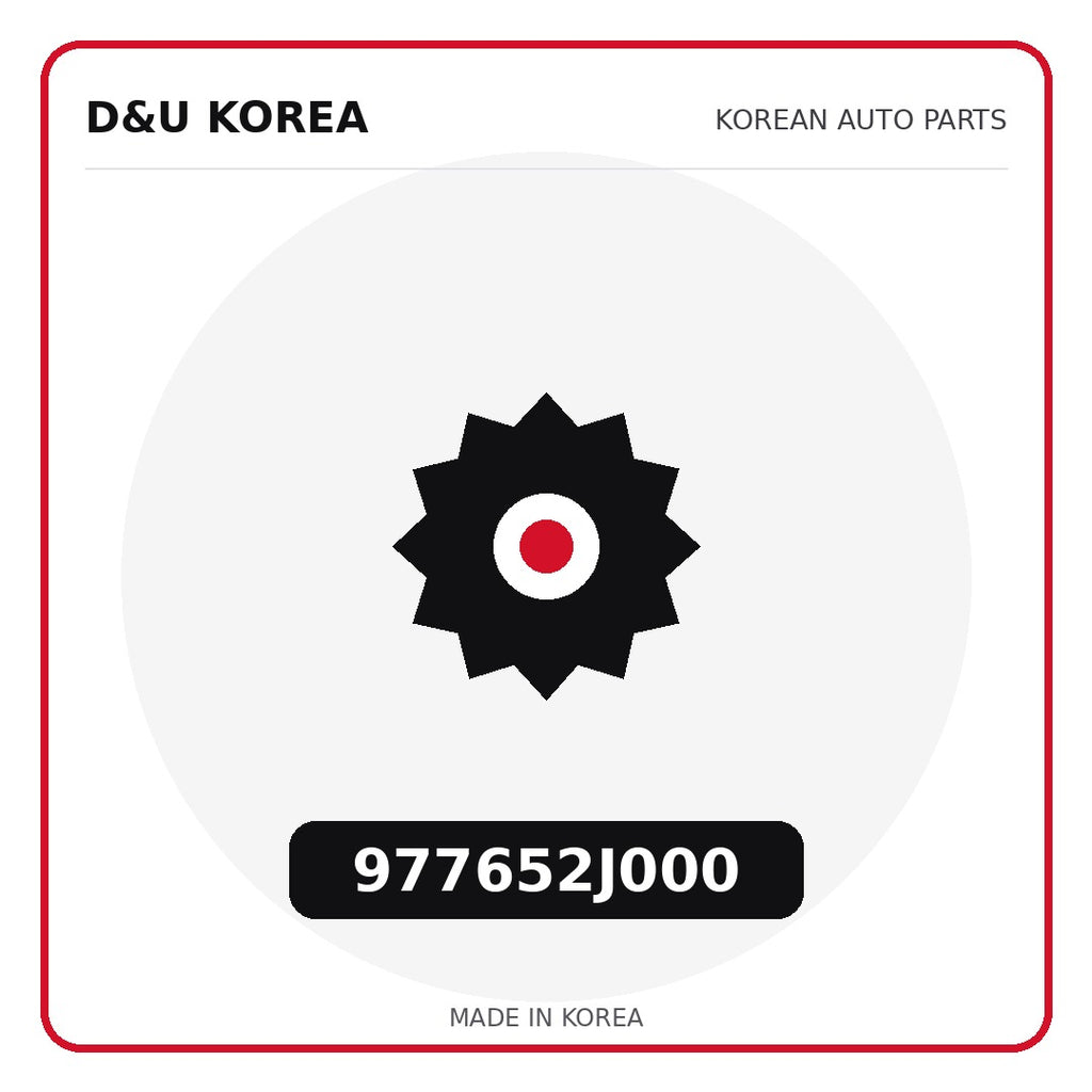 Genuine Mobis 977652J000  for Korean vehicles | D&U Korea
