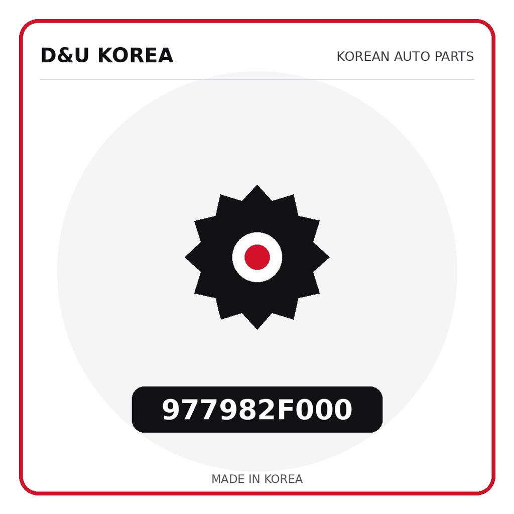 Genuine Mobis 977982F000  for Korean vehicles | D&U Korea