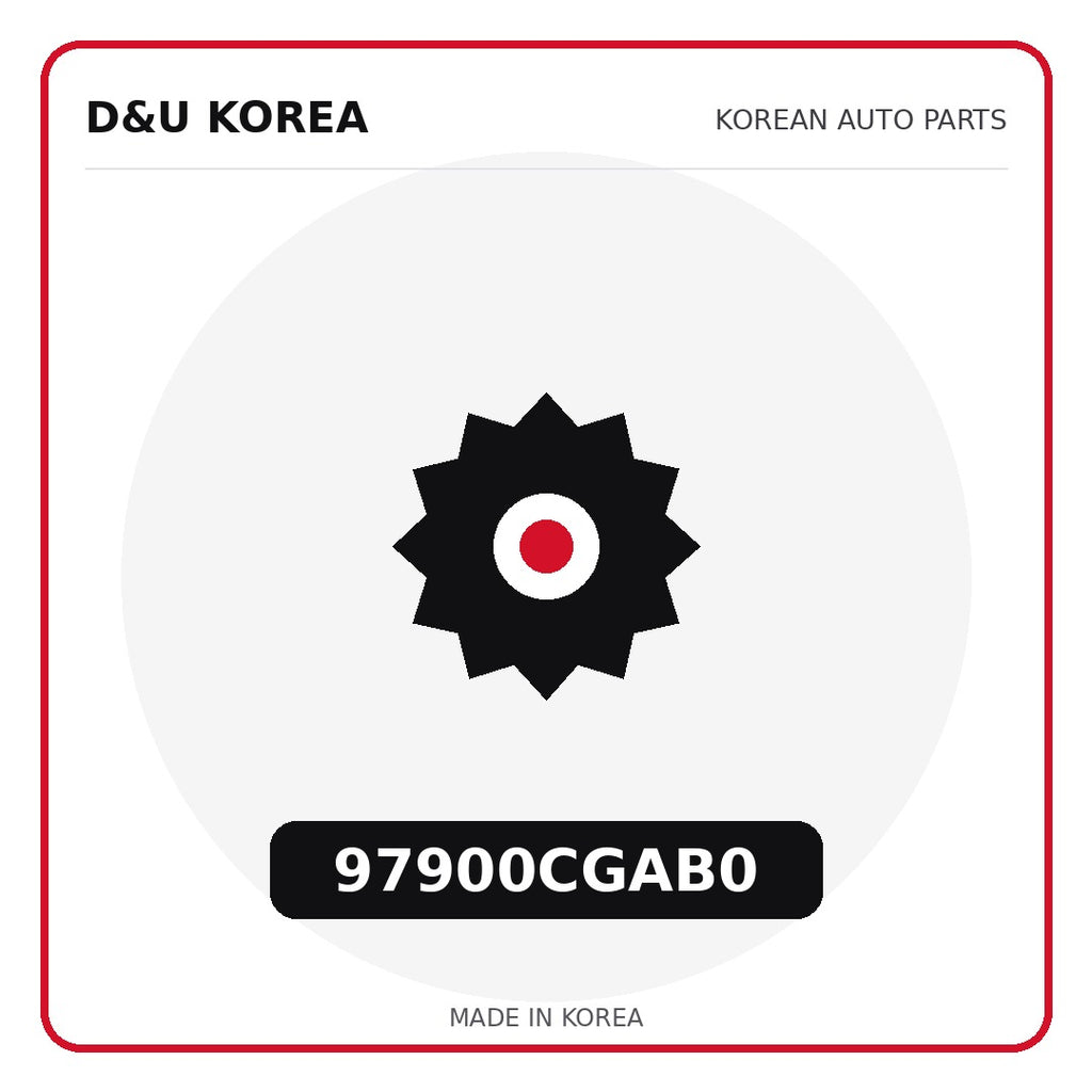 Genuine Mobis 97900CGAB0  for Korean vehicles | D&U Korea