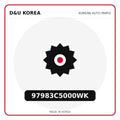 Genuine Mobis 97983C5000WK  for Korean vehicles | D&U Korea