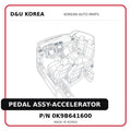 PEDAL ASSY-ACCELERATOR