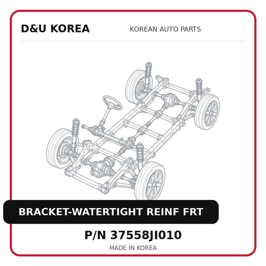 BRACKET-WATERTIGHT REINF FRT