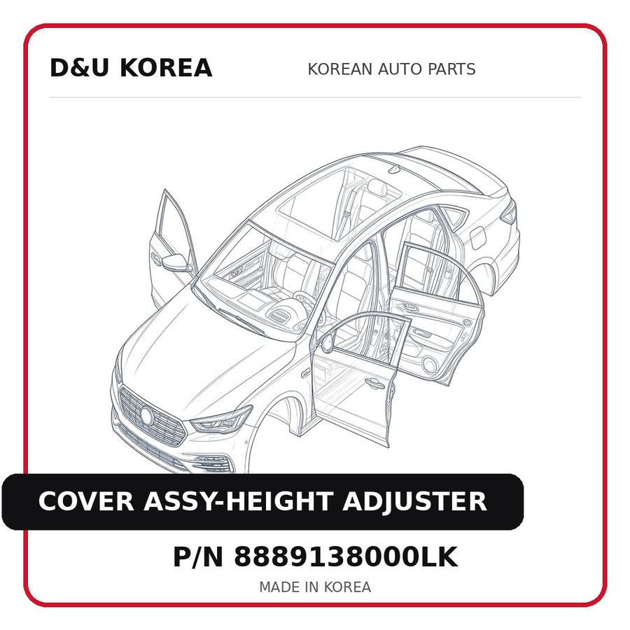 COVER ASSY-HEIGHT ADJUSTER