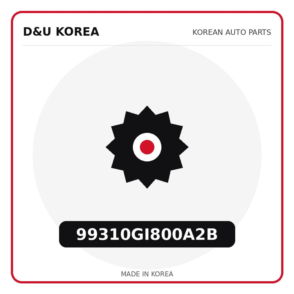 Genuine Mobis 99310GI800A2B  for Korean vehicles | D&U Korea