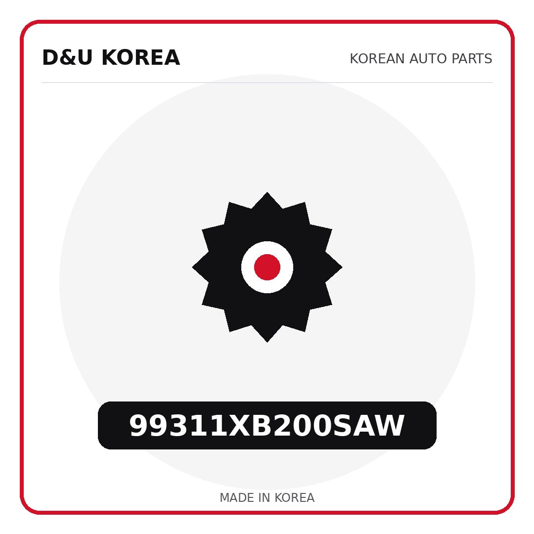 Genuine Mobis 99311XB200SAW  for Korean vehicles | D&U Korea