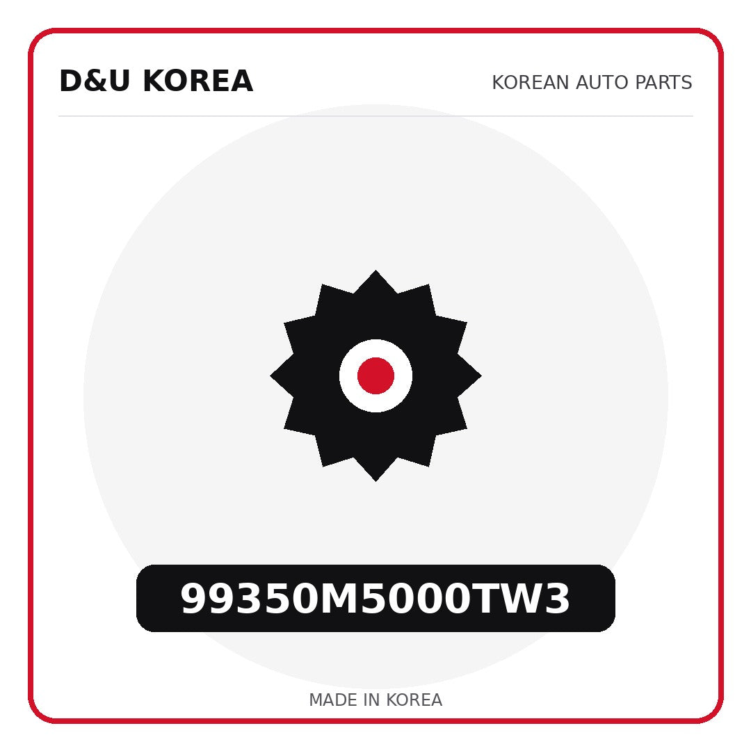 Genuine Mobis 99350M5000TW3  for Korean vehicles | D&U Korea