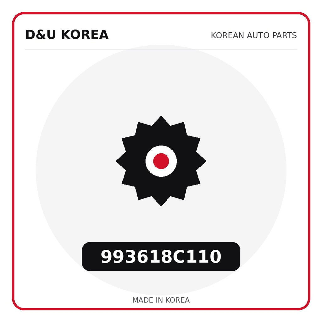 Genuine Mobis 993618C110  for Korean vehicles | D&U Korea