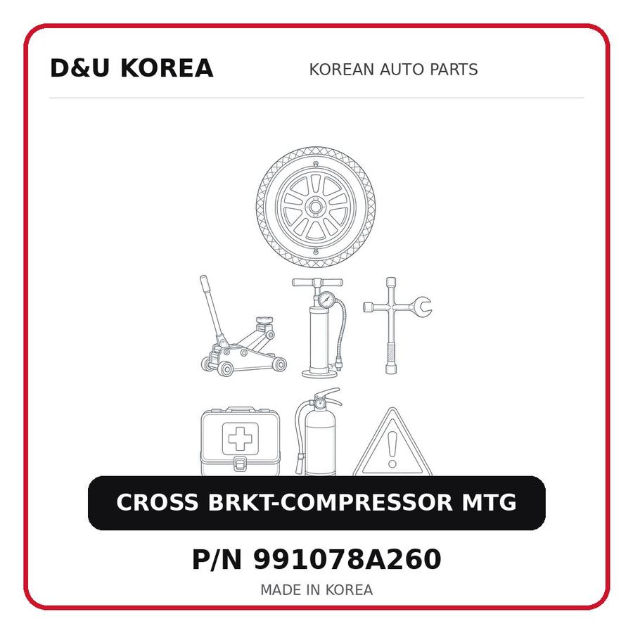CROSS BRKT-COMPRESSOR MTG